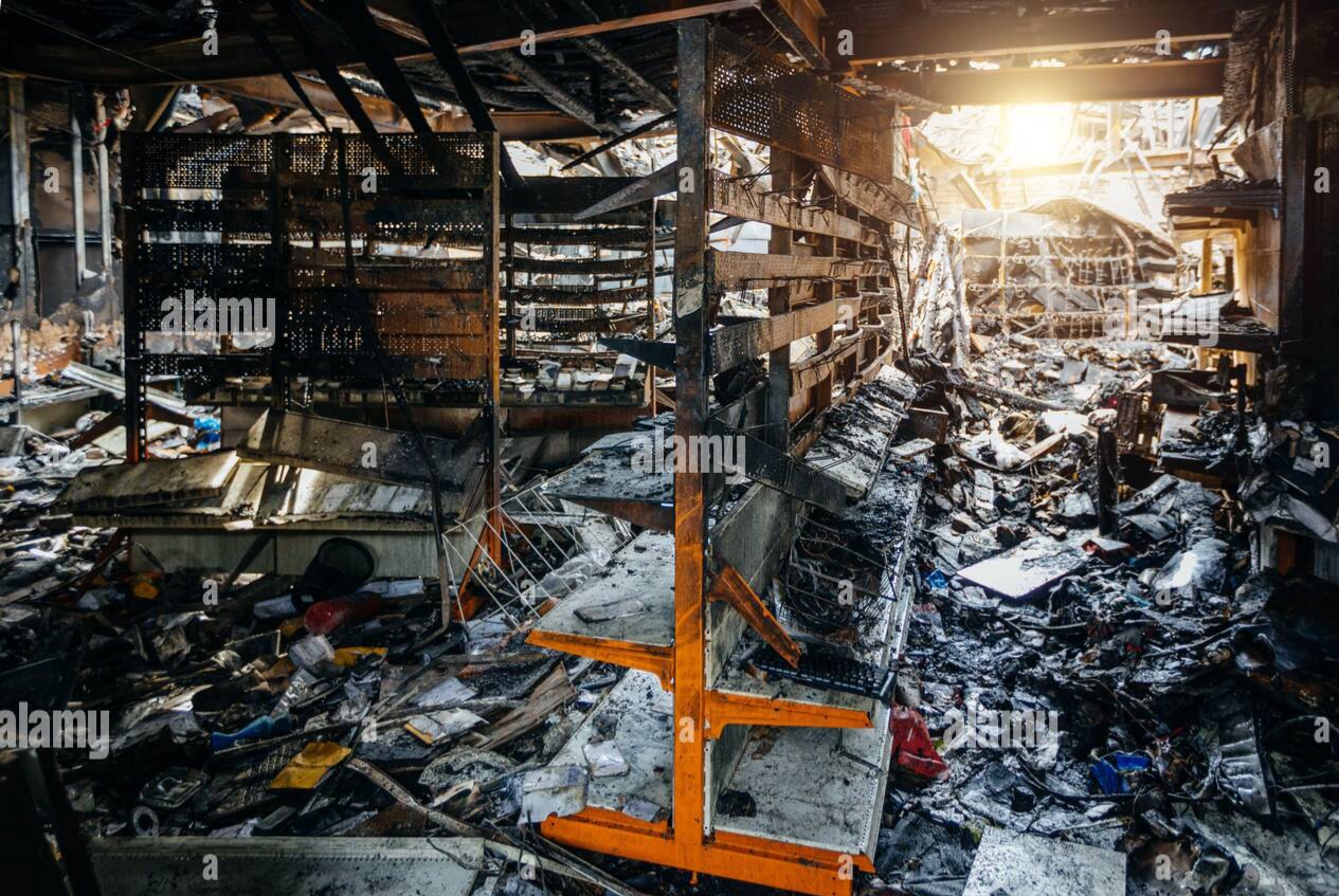 Fire damage